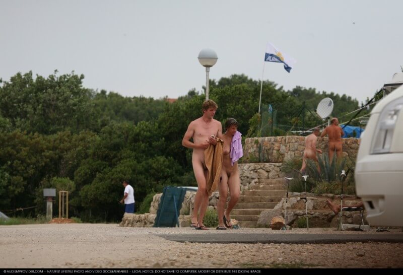 Nudism Family Indian Summer Painting photo gallery - Nudism and naturism as a philosophy of life based on respect and acceptance