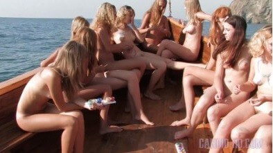 Candid HD: Nudist Boat Cruise Full HD video - They value simplicity and naturalness, and encourage people not to feel self-conscious about being naked