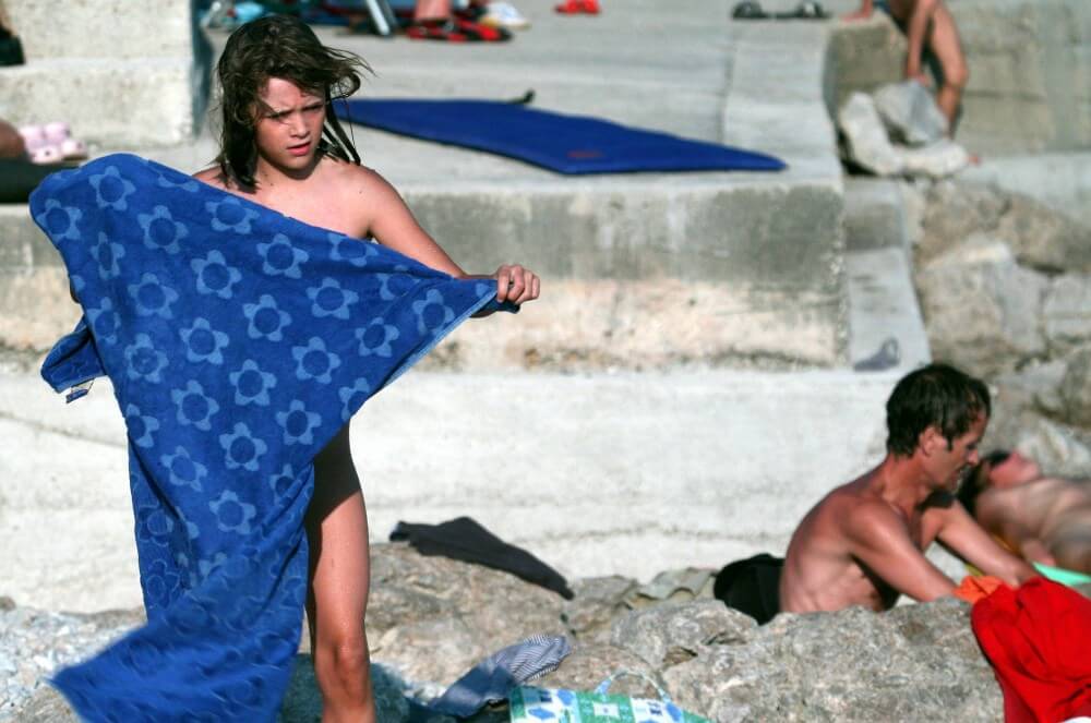 Nudist Rocky Family Angle - Private nudist club