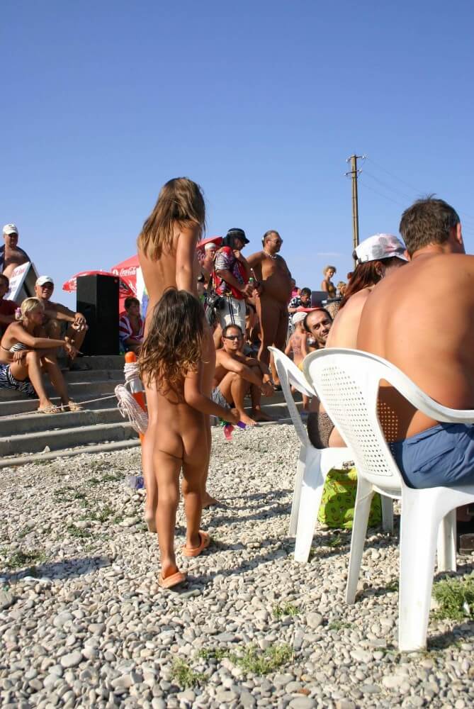 Naturist Standing Sideline - Nudity should be natural