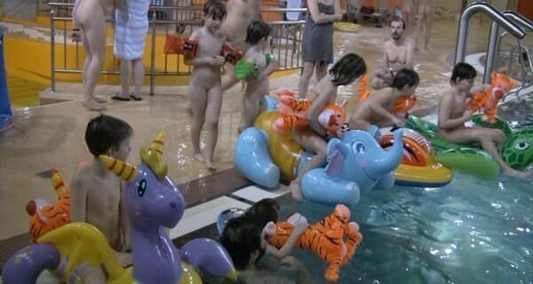 Indoor water runners 1 Full HD video - Unrestricted freedom is a core value in nudism and naturism