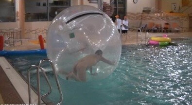 Indoor Water Runners # 2 - Nudity helps one feel a sense of freedom and liberation