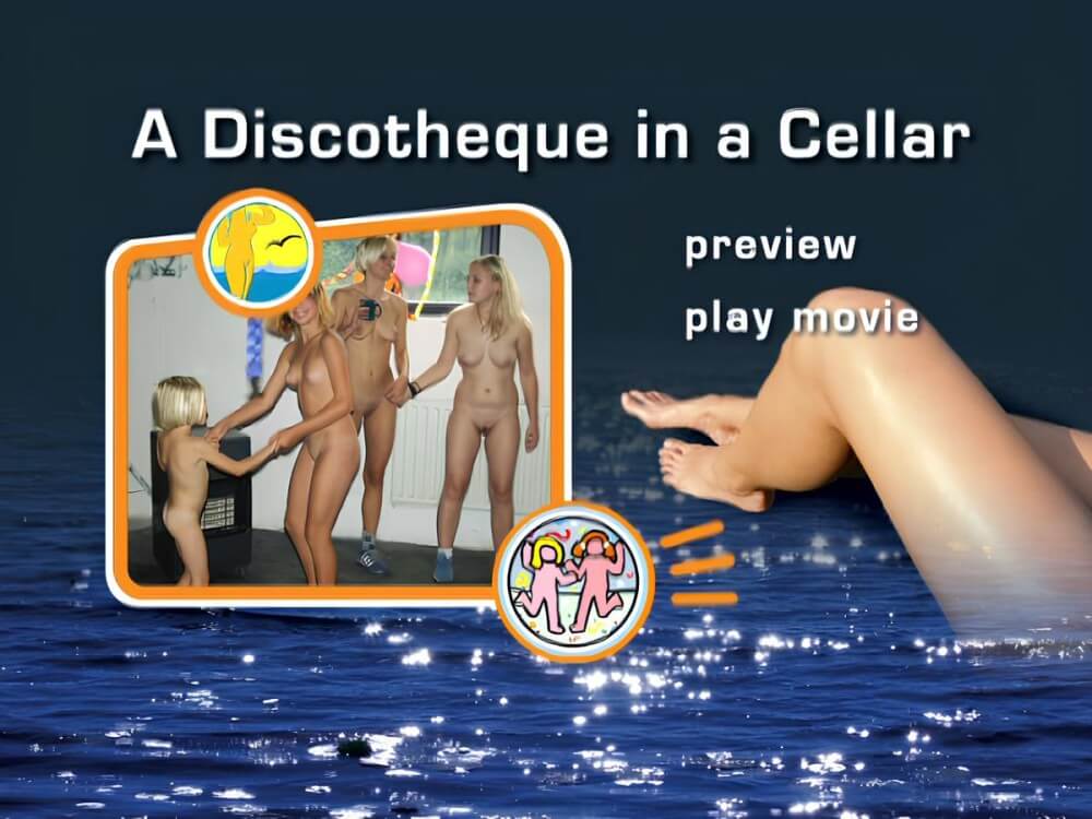 Naturist Freedom: A discotheque in a cellar - A nudist values simplicity and naturalness in life