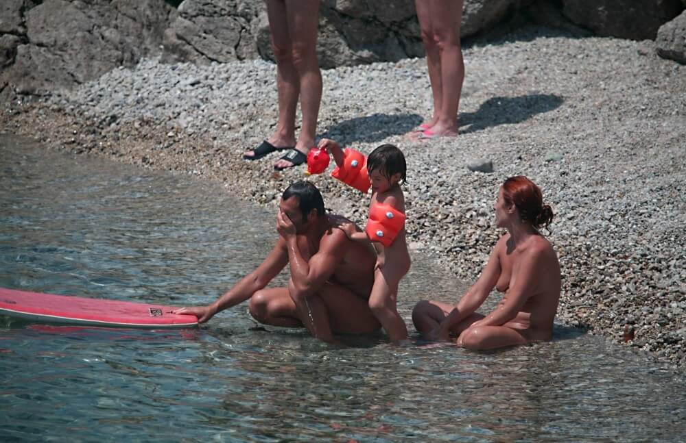 Beach Nudist Family Shore Camp pics - Naturism helps accept everyones differences and unique qualities