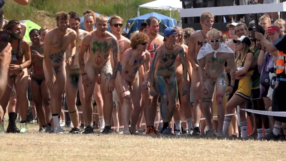 Roskilde Festival Full HD video - Joy and pleasure are an integral part of the nudist and naturist experience