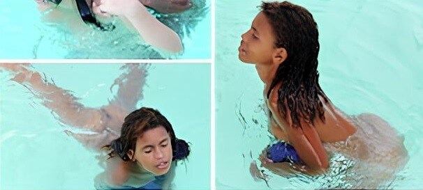 Brazil naturism gallery, Tropic Pool Sunbath 2 - Completely naked people on planet Earth