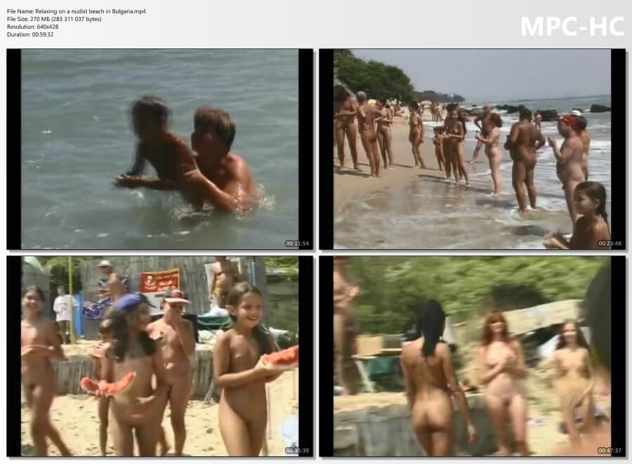 Relaxing on a nudist beach in Bulgaria - Health is strengthened through naturism
