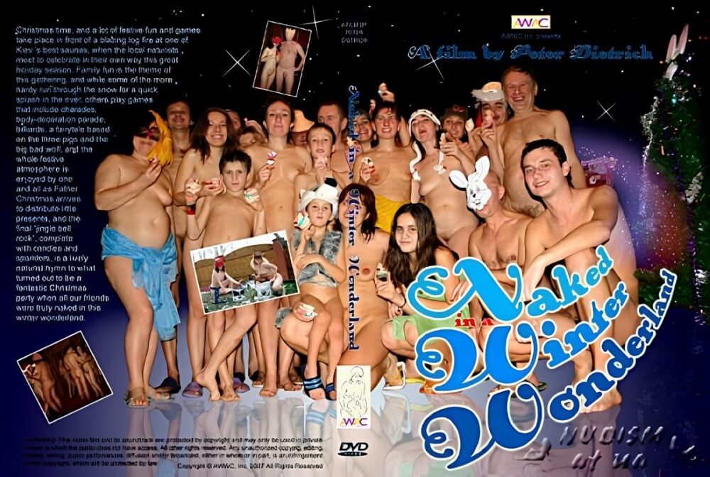 Enature, AWWC - Naked winter wonderland - Naturists love movement and activity
