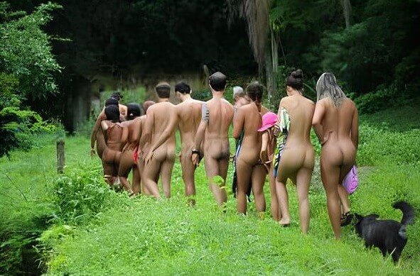 Lush Green Travels photos - She went out completely naked