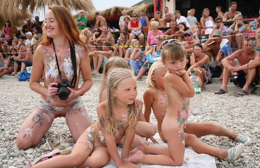 Warm Sand Relaxation photos - We began to practice nudism consciously
