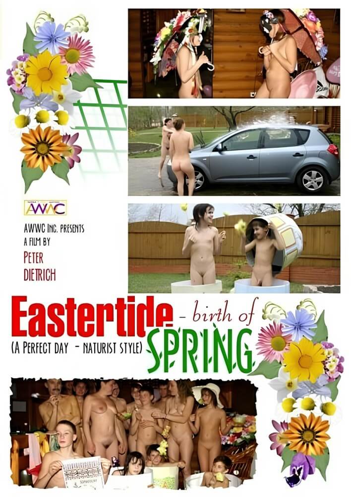 Enature, AWWC – Eastertide Birth Of Spring film - Types of recreation in nudist destinations