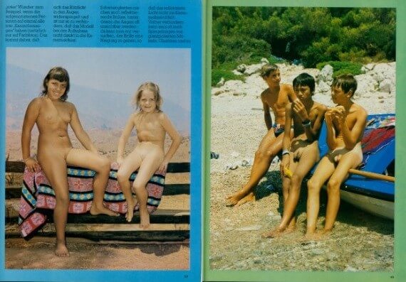 Jung und Frei Nr 35 - In this nudist movement, voluntariness and comfort are important