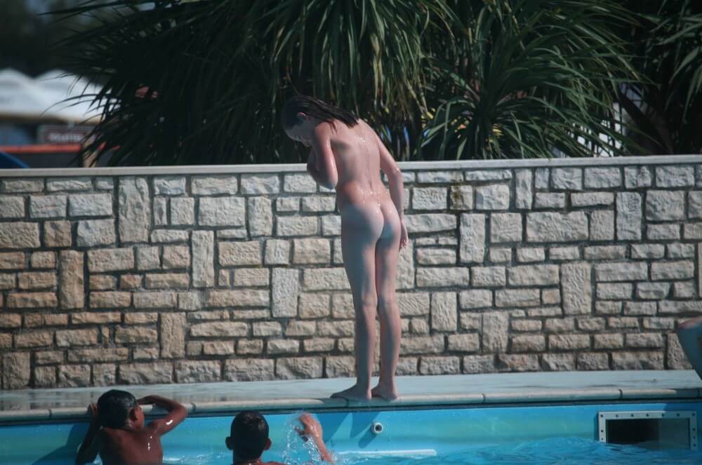 Naturist Pool-Side Singles pics - Nudism is rooted in human nature