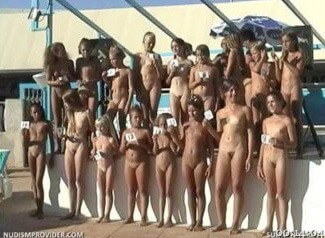 Junior Miss Pageant France video 2 - Nudity is an expression of natural beauty