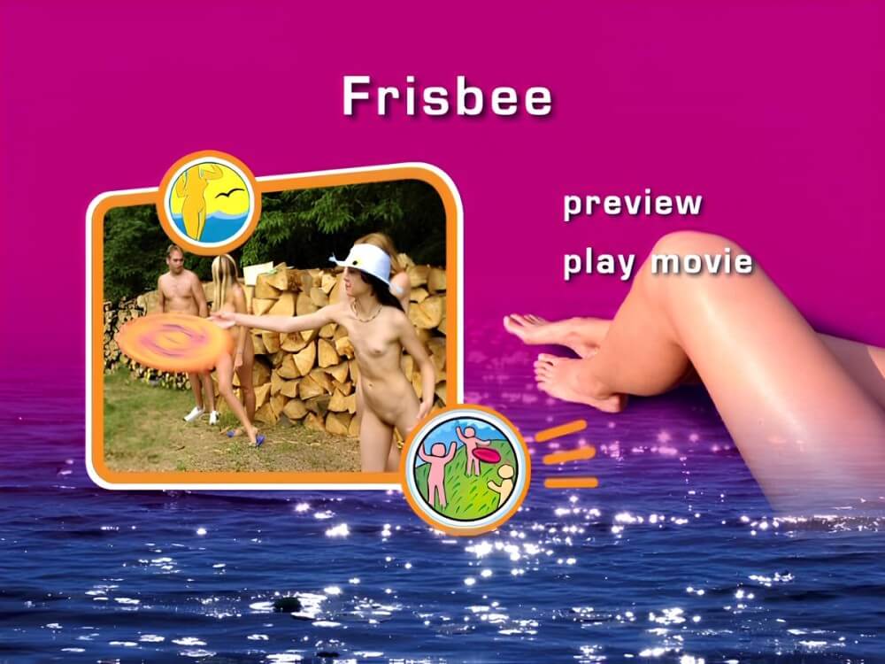 Naturist Freedom - Frisbee DVD - The nature of nudism provides strength and inspiration