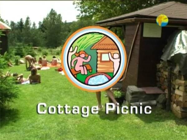 Naturist Freedom: Cottage Picnic DVD - A naturist values sincerity, as well as honesty and openness