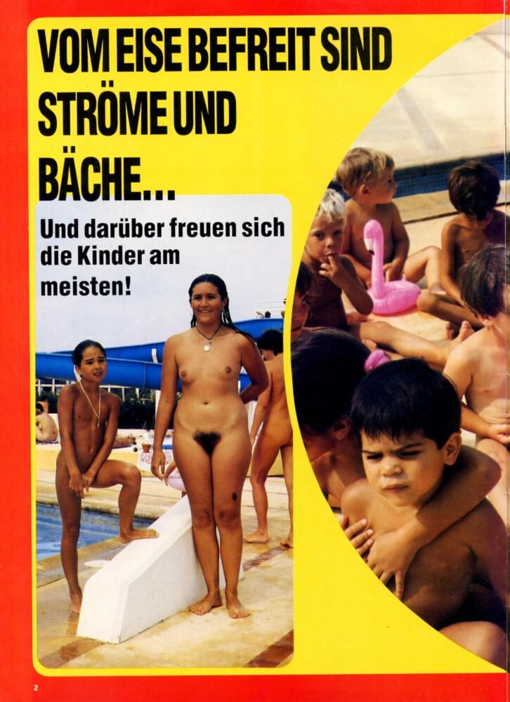 Jung und Frei Nr 19 - Nudity promotes inner harmony and peace of mind