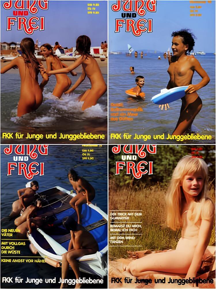 Jung und Frei Nr 9-12 - A life free of unnecessary worries is a hallmark of naturism