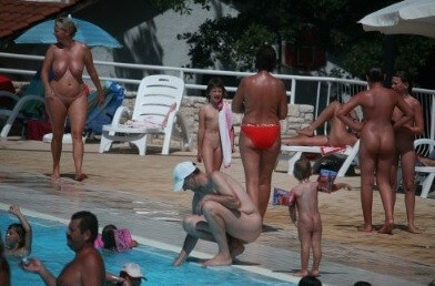 Enjoying The Sunny Pool gallery - The Naked Human Body