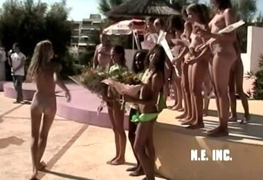 Jr. Miss Pageant 2001 FR - Striving for tolerance and respect is the code of conduct among nudists