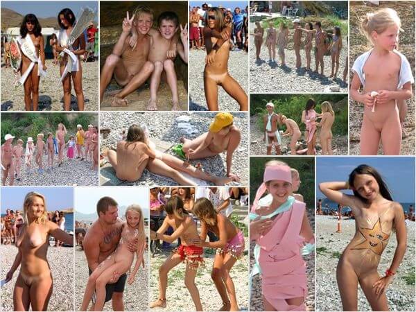 Family nudism photo # 45 - Nature fills the naked body with energy and inspiration