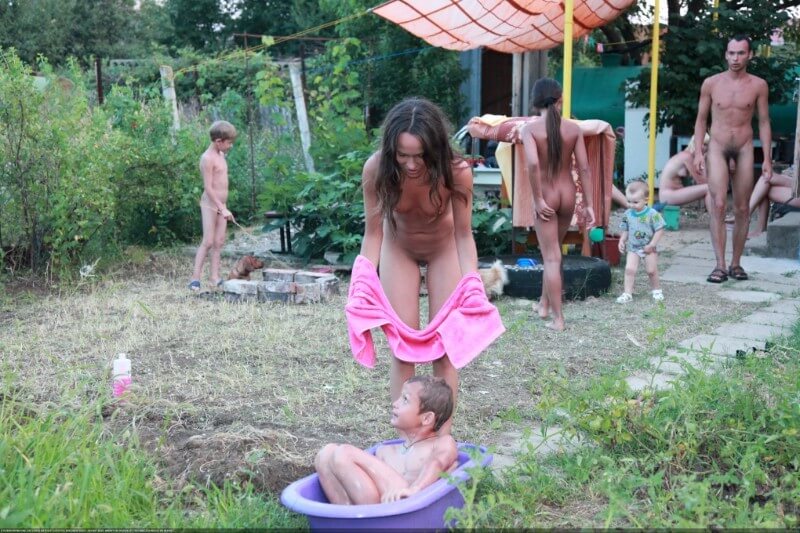 Green barrel of fun-grassy fields of gold photos - Through naturism, people seek an opportunity to become closer to nature and to themselves