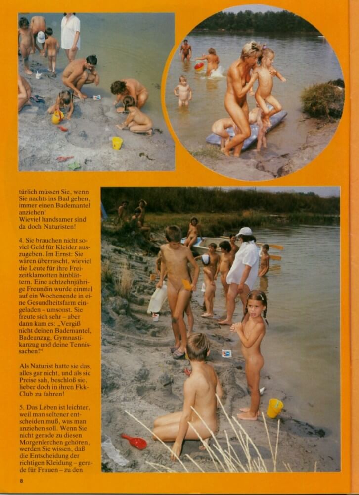 Jung und Frei Nr 39 - Clothing is also a mask for a nudist