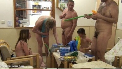 Pool jacuzzi and paints Full HD - Nudism strengthens health and self-esteem