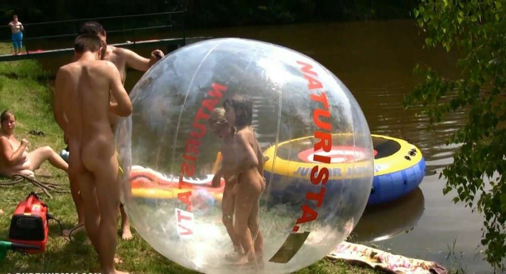 Daytime Family Picnic Full HD - Overcoming insecurities is one of the goals of practicing nudism and naturism