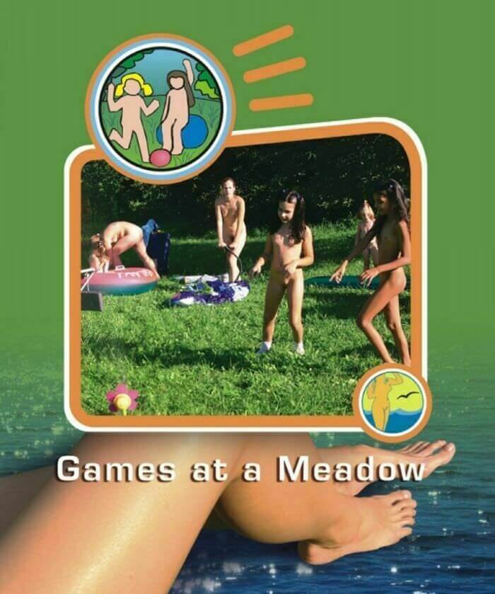 Naturist Freedom: Games at a Meadow - Simplicity is an important part of naturists lives
