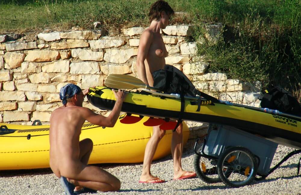 Rafting Team Excursions pics - Family naturism in European countries