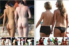 Naturism photo gallery # 41 - Nudity in naturism is not usually an end in itself