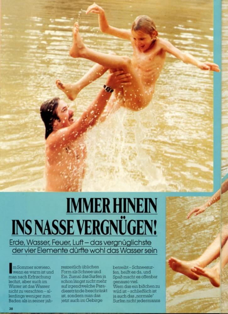 Jung und Frei Nr 31 - Striving for harmony with nature—its okay to be a little naked