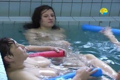 Naturist Freedom: Weekend Spa - Watching naked nudists