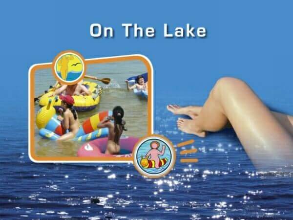Naturist Freedom: On the lake - Nudism helps strengthen friendships