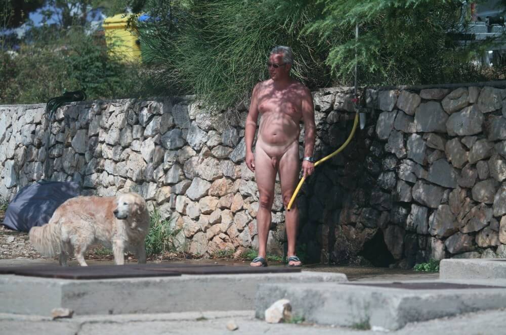 Shower-Wall Bath Parents pics - Beautiful family nudism