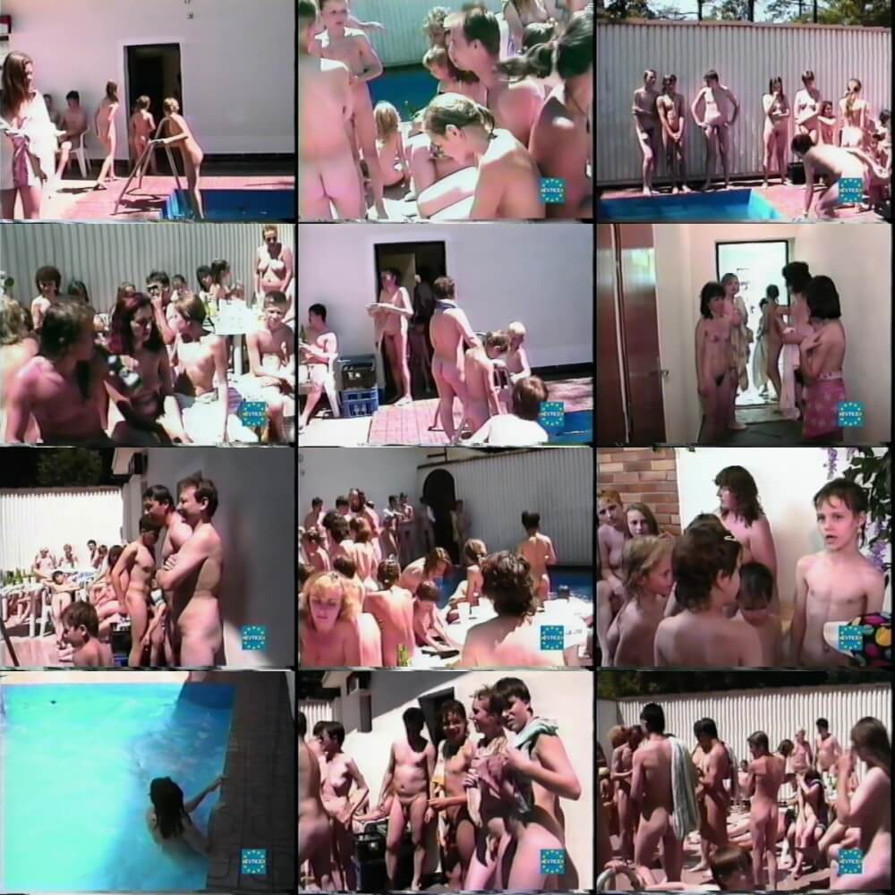 EVFKK - Naked in the Cabana - Getting rid of swimsuits