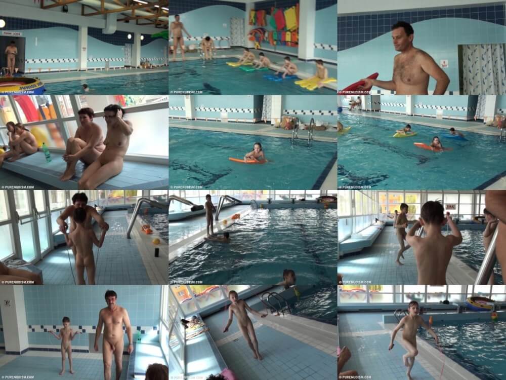 Poolside activities 2 Full HD - Naturism teaches respect and love for the natural world