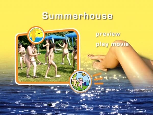 Naturist Freedom: Summer house DVD - The body is a reflection of inner beauty and harmony in naturism and nudism