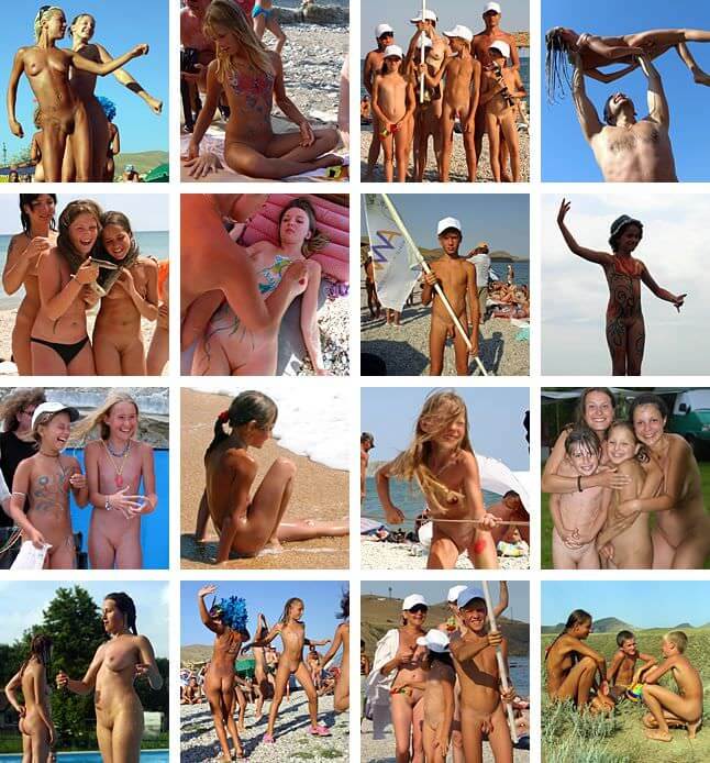 A new collection of beautiful nudist photos - Minimizing clothing or nudism